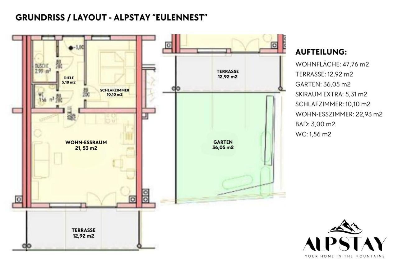 Alpstay "Eulennest" - Private Garden & Free Netflix Bad Kleinkirchheim Exteriér fotografie